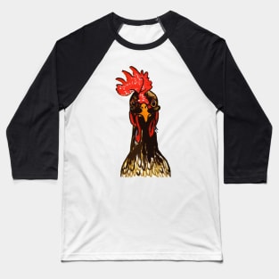 Cocka doodle do's moustache Baseball T-Shirt